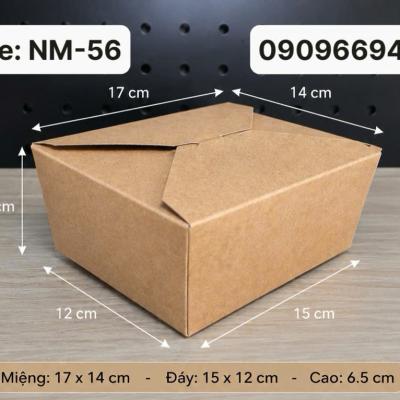 HỘP GIẤY NẮP CÀI CHÉO KIỂU PHONG BÌ